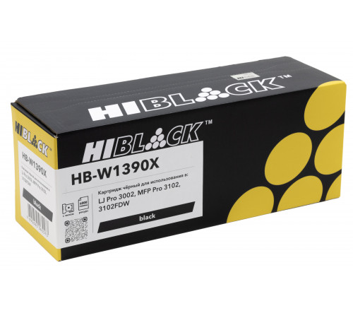 Картридж Hi-Black (HB-W1390X) для HP LaserJet Pro 3002/MFP Pro 3102/3102FDW, 4K