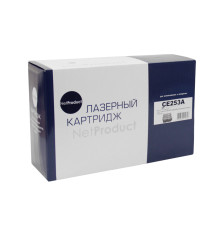 Картридж NetProduct для HP CLJ CP3525/CM3530, Восстановленный, пурпурный (7000 стр.)