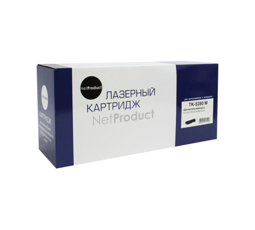 Тонер-картридж NetProduct (N-TK-5280M) для Kyocera ECOSYS P6235/M6235/M6635, пурпурный (11000 стр.)