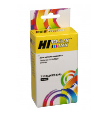 Картридж Hi-Black (HB-CZ133A) для HP DJ T120/T520, №711XL, 73 мл., Bk