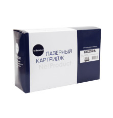 Картридж NetProduct для HP CLJ CP3525/CM3530, Восстановленный, желтый (7000 стр.)