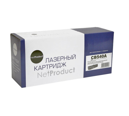 Картридж NetProduct (N-CB540A) для HP CLJ CM1300/CM1312/CP1210/CP1215, черный (2200 стр.)