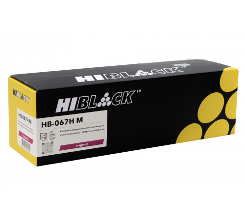 Картридж Hi-Black (HB-067H M) Canon i-Sensys LBP-631/633/MF651/655/657, M, 2,35K