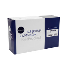 Картридж NetProduct для HP CLJ CP4025/4525, Восстановленный, черный (17000 стр.)