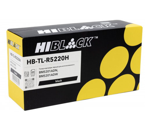 Тонер-картридж Hi-Black (HB-TL-R5220H) для Pantum BM5201ADN/BM5201ADW, 6K
