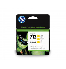 Картридж 712 для HP DJ T230/630, 29млХ3шт (O) желтый 3ED79A