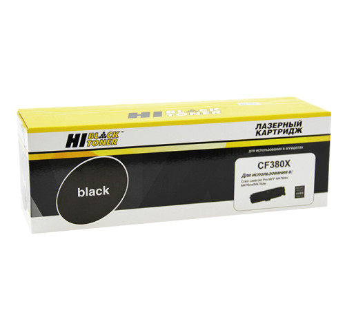 Картридж Hi-Black (HB-CF380X) для HP CLJ Pro MFP M476dn/dw/nw, №312X, черный (4400 стр.)