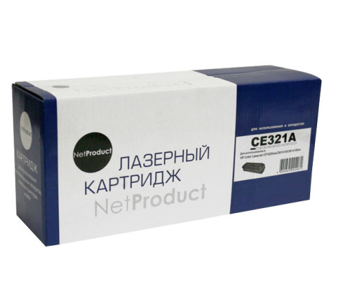 Картридж NetProduct для HP CLJ Pro CP1525/CM1415, голубой (1300 стр.)