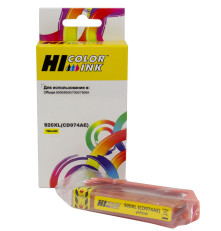 Картридж Hi-Black (HB-CD974AE) для HP Officejet 6000/6500/7000, №920XL, желтый