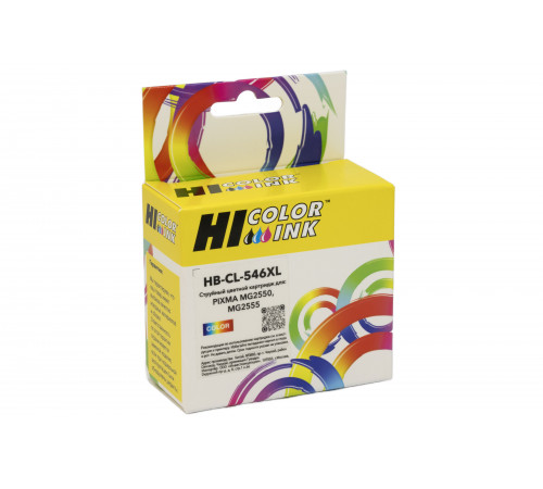 Картридж Hi-Black (HB-CL-546XL) для Canon PIXMA MG2550/MG2555, трехцветный