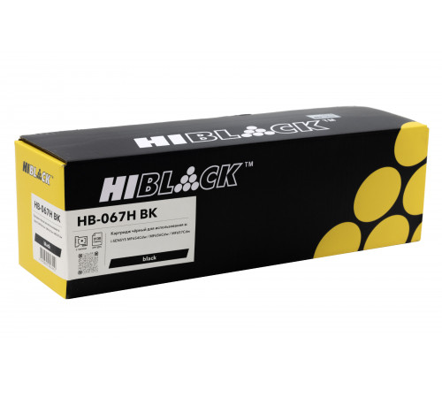 Картридж Hi-Black (HB-067H BK) Canon i-Sensys LBP-631/633/MF651/655/657, Bk, 3,13K