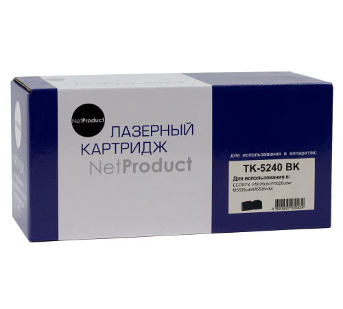 Тонер-картридж NetProduct (N-TK-5240Bk) для Kyocera P5026cdn/M5526cdn, черный (4000 стр.)