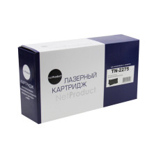 Тонер-картридж NetProduct (N-TN-2275) для Brother HL-2240R/2240DR/2250DNR/DCP-7060DR, (2600 стр.)