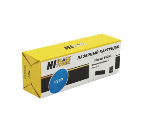 Тонер-картридж Hi-Black (HB-106R01335/106R01331) для Xerox Phaser 6125, голубой (1000 стр.)
