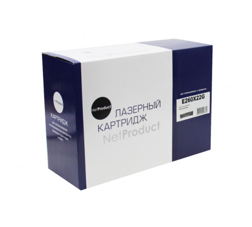 Драм-юнит NetProduct (N-E260X22G) для Lexmark E260/E360/E460 (30000 стр.)