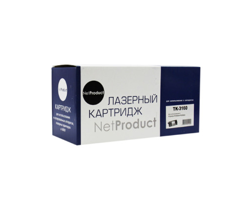Тонер-картридж NetProduct (N-TK-3160) для Kyocera P3045dn/P3050dn/P3055dn, (12500 стр.) с чипом
