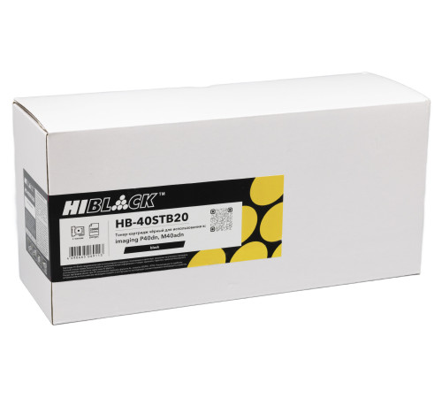 Тонер-картридж Hi-Black (HB-40STB20) для F+ imaging P40dn/M40adn (20000 стр.)