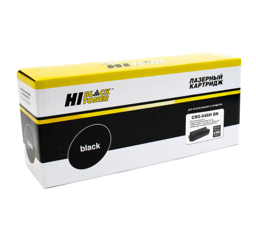 Картридж Hi-Black (HB-№046H BK) для Canon LBP-653/654/MF732/734/735, черный (6300 стр.)