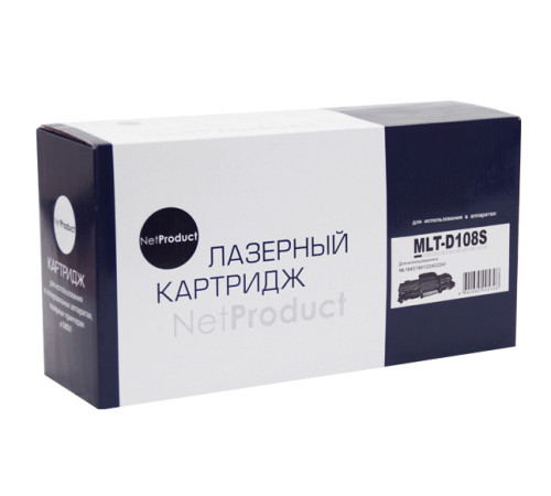 Картридж NetProduct (N-MLT-D108S) для Samsung ML-1640/1641/2240/2241, (1500 стр.)