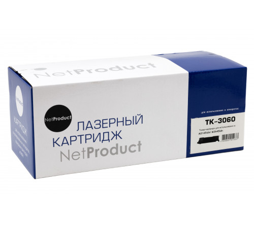 Тонер-картридж NetProduct (N-TK-3060) для Kyocera ECOSYS M3145idn/M3645idn, 14,5K