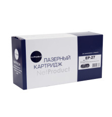 Картридж NetProduct (N-EP-27) для Canon MF 3110/3228/3240/LBP3200, (2500 стр.)