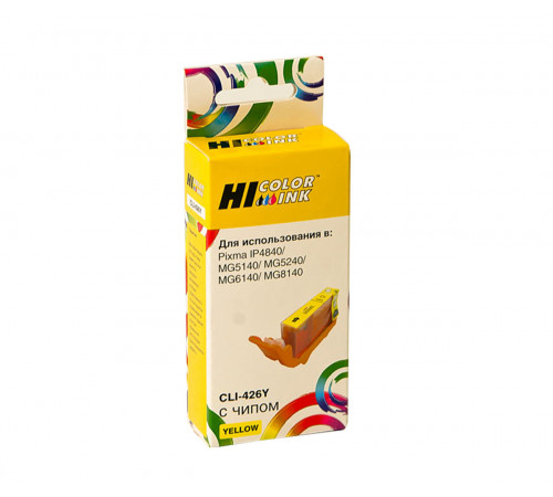 Картридж Hi-Black (HB-CLI-426Y) для Canon PIXMA MG5140/5240/6140/8140, желтый