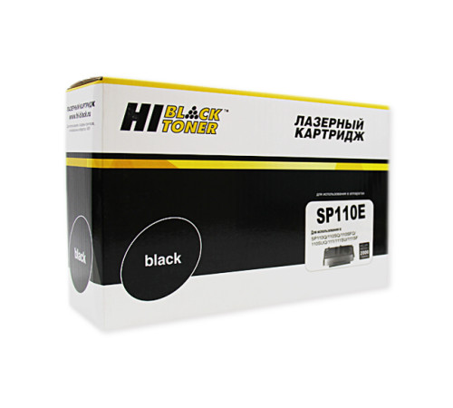 Картридж Hi-Black (HB-SP110E) для Ricoh Aficio SP 110Q/110SQ/SP111/111SU/111SF (2000 стр.)