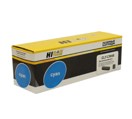 Картридж Hi-Black (HB-CLT-C504S) для Samsung CLP-415/470/475/CLX-4170/4195, голубой (1800 стр.)