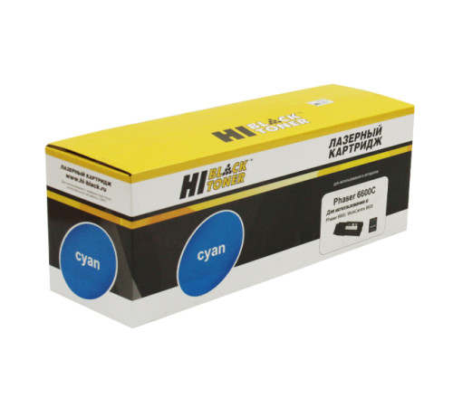 Тонер-картридж Hi-Black (HB-106R02233) для Xerox Phaser 6600/WC 6605, голубой (6000 стр.)