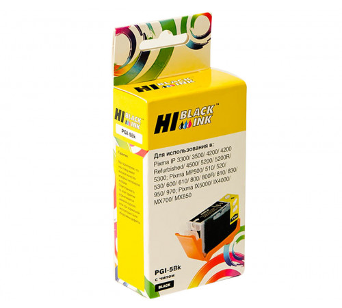Картридж Hi-Black (HB-PGI-5Bk) для Canon PIXMA MP500/510/520/530, черный