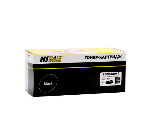 Тонер-картридж Hi-Black (HB-106R03912) для Xerox VersaLink C600/C605, голубой (10100 стр.)