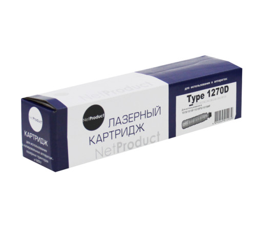 Тонер-картридж NetProduct (N-Type 1270D) для Ricoh Aficio 1515/F/PS/MF, туба, (7000 стр.)