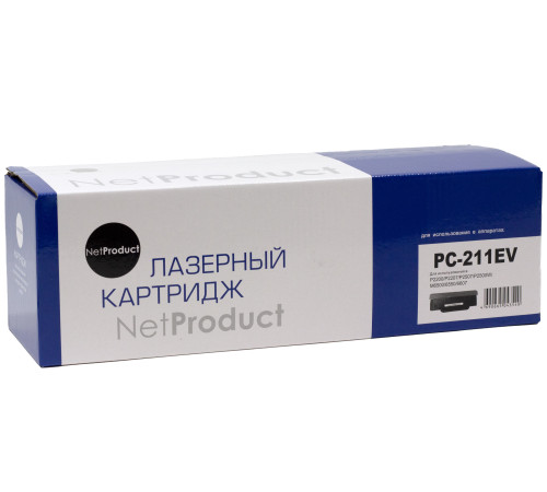 Картридж NetProduct (N-PC-211EV) для Pantum P2200/P2207/P2507/P2500W/M6500/6550/6607, (1600 стр.)