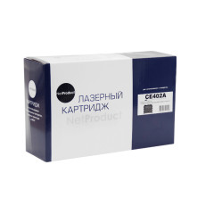 Картридж NetProduct (N-CE402A) для HP LJ Enterprise 500 color M551n/M575dn, желтый (6000 стр.)