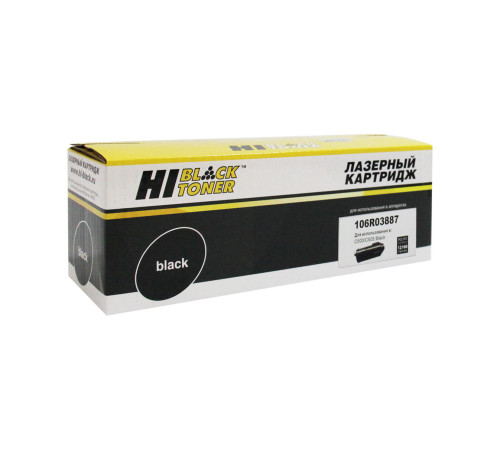 Тонер-картридж Hi-Black (HB-106R03887) для Xerox VersaLink C500/C505, черный (12100 стр.)