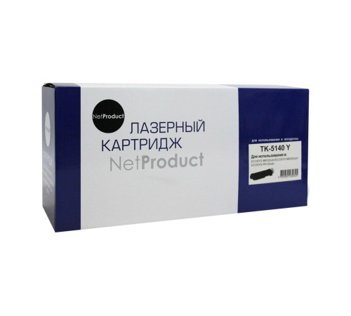 Тонер-картридж NetProduct (N-TK-5140Y) для Kyocera ECOSYS M6030cdn/M6530cdn, желтый (5000 стр.)