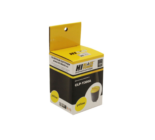 Тонер-картридж Hi-Black (HB-CLP-Y300A) для Samsung CLP-300/300N/CLX-2160/N/3160N/FN, желтый (1000 стр.)