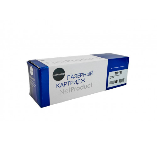 Тонер-картридж NetProduct (N-TN-116/TN-118) для Konica Minolta Bizhub 164/165/184/185, 11K