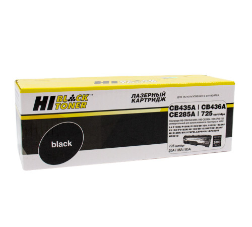 Картридж NetProduct (N-CB435A/CB436A/CE285A) для HP LJ P1005/P1505/Canon 725, (2000 стр.)