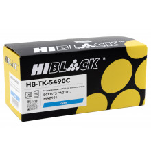 Тонер-картридж Hi-Black (HB-TK-5490C) для Kyocera ECOSYS PA2101/MA2101, C, 2,4K