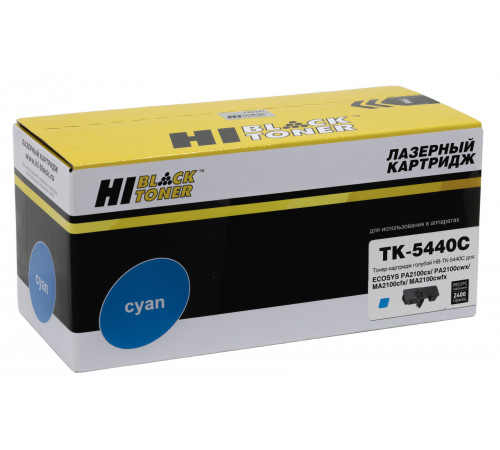 Тонер-картридж Hi-Black (HB-TK-5440C) для Kyocera ECOSYS PA2100cx/PA2100cwx/MA2100cfx, C, 2,4K