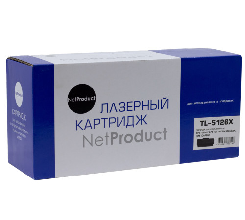 Тонер-картридж NetProduct для Pantum BP5106DN/BP5106DW/BM5106ADN/BM5106ADW (15000 стр.)