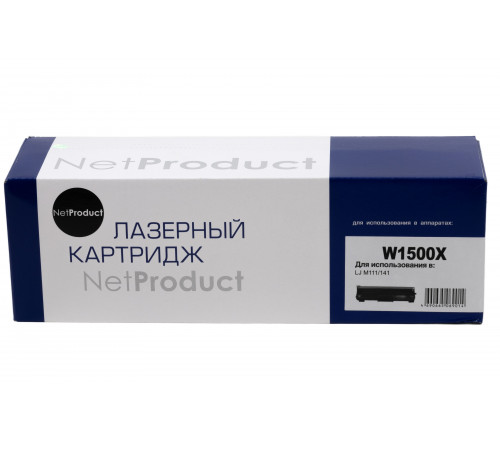 Картридж NetProduct (N-W1500X) для HP LJ M111/141, 2K