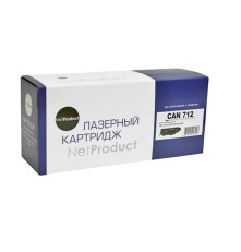 Картридж NetProduct (N-№712) для Canon LBP-3010/3100, (1500 стр.)