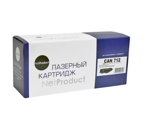 Картридж NetProduct (N-№712) для Canon LBP-3010/3100, (1500 стр.)