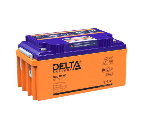 Аккумуляторная батарея Delta GEL 12-65