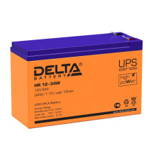 Аккумуляторная батарея Delta HR 12-34 W