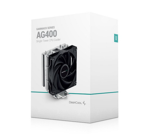 Вентилятор для процессора Deepcool AG400, черный/серебристый