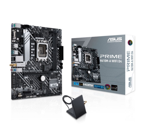 Материнская плата ASUS PRIME H610M-A WIFI D4 (LGA1700)