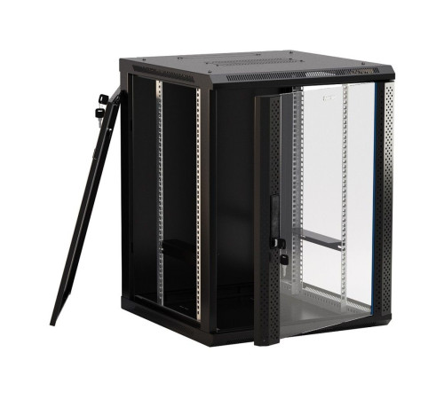 Шкаф Hyperline TWB-1866-GP-RAL9004, черный